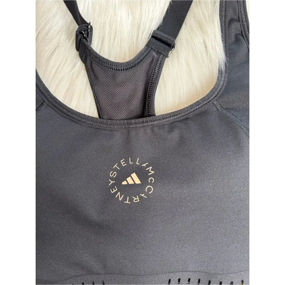 Adidas by Stella McCarthy Black True Purpose Sports Bra